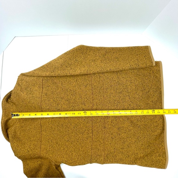 EDDIE BAUER Women's Zip Snap Closure Fleece Jacket Brown/Rust Color Size X-Small - Picture 9 of 9